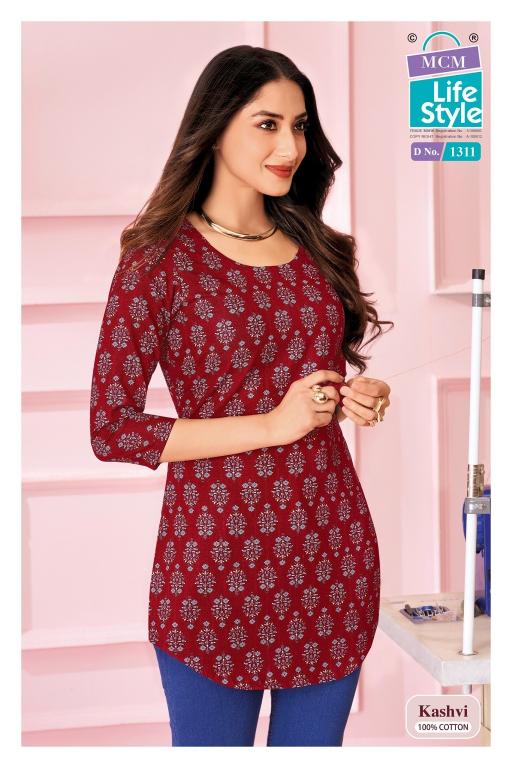MCM kashvi vol-13 short top kurtis wholesale naina catalogue